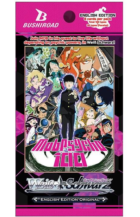 Mob Psycho 100 Booster Pack - Mob Psycho 100 - Weiss Schwarz Mob Psycho 100 Booster Pack - Mob Psycho 100 - Weiss Schwarz