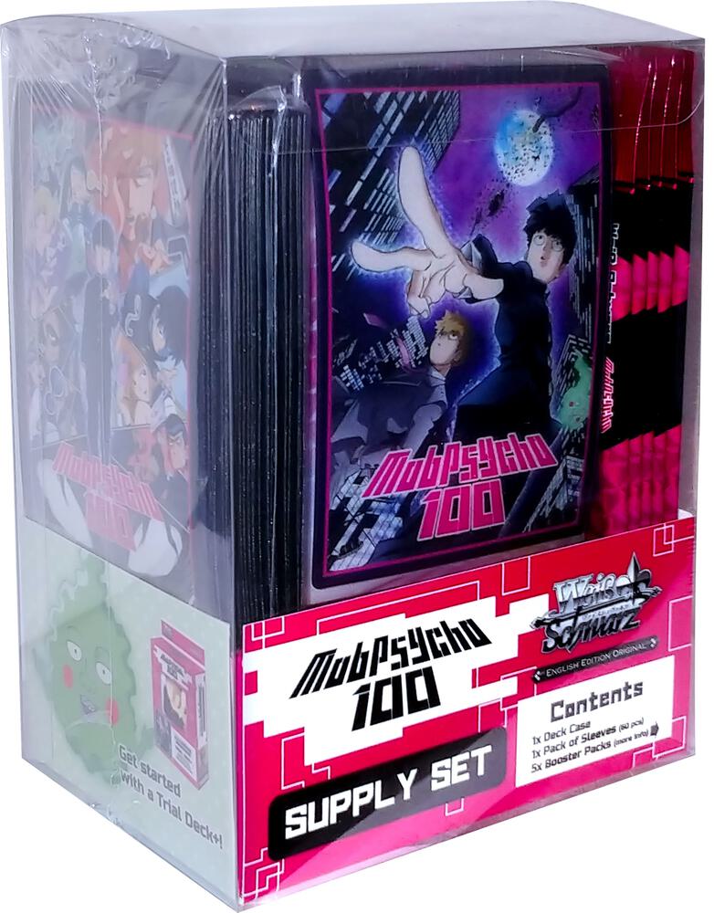 Mob Psycho 100 Supply Set - Mob Psycho 100 - Weiss Schwarz Mob Psycho 100 Supply Set - Mob Psycho 100 - Weiss Schwarz