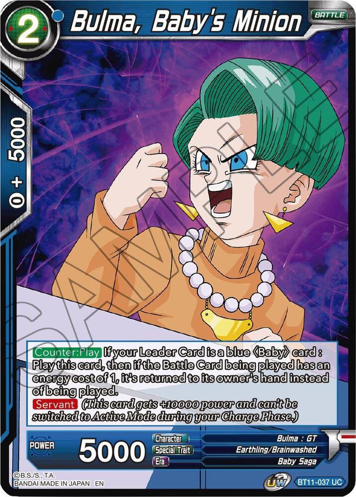 Bulma, Baby's Minion - Vermilion Bloodline - Dragon Ball Super