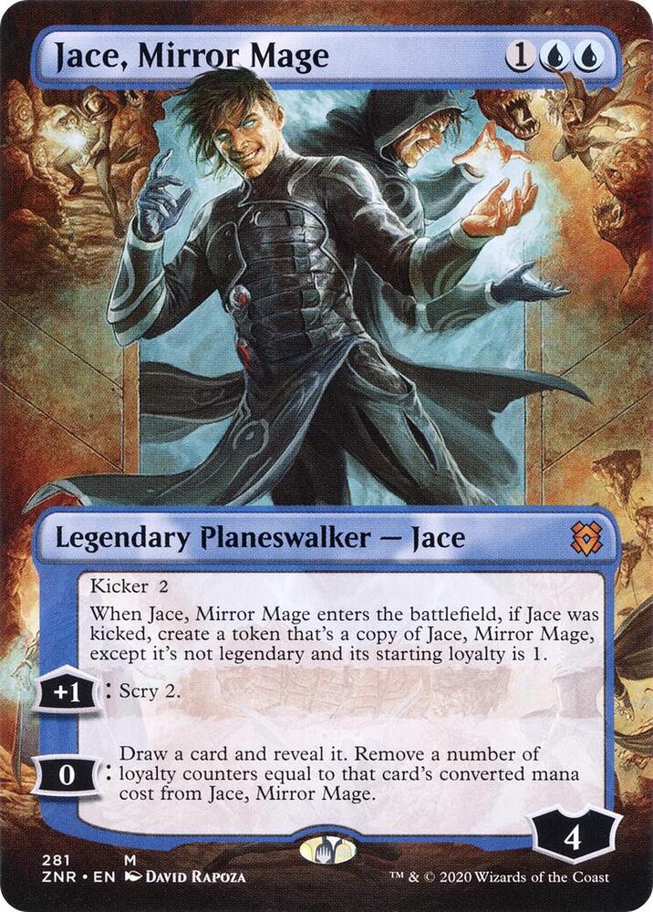Jace, Mirror Mage (Borderless) - Zendikar Rising - Magic: The