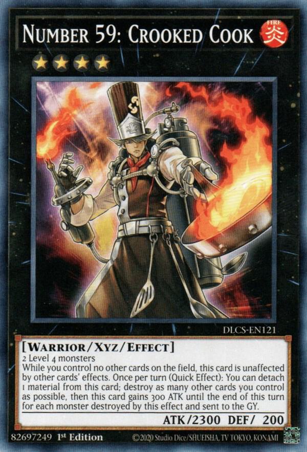 遊戯王 Number 59: Crooked Cook - Dragons of Legend: The Complete Series