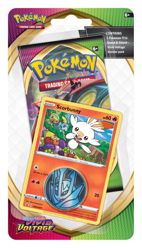Vivid Voltage Single Pack Blister [Scorbunny] - SWSH04: Vivid