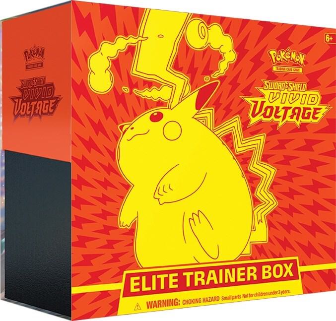 Pokemon TCG Sword & Shield Vivid Voltage Elite Trainer Box ETB...
