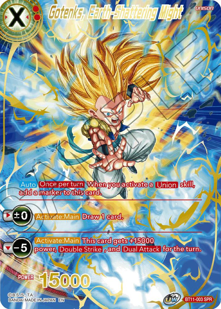 Gotenks, Earth-Shattering Might (SPR) - Vermilion Bloodline