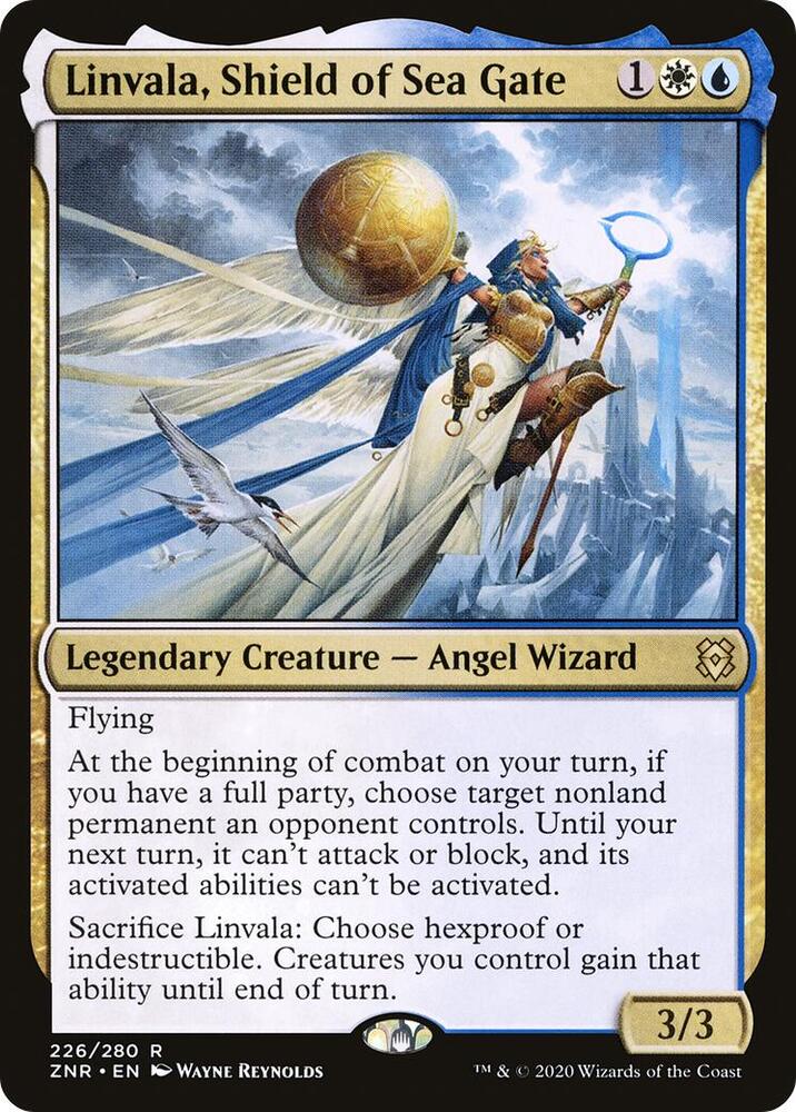 Linvala, Shield of Sea Gate - Zendikar Rising - Magic: The