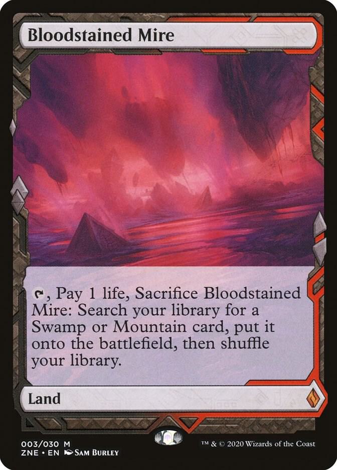 mtg 血染めのぬかるみ Zendikar Expeditions Bloodstained Mire - Zendikar Expeditions - Magic: The