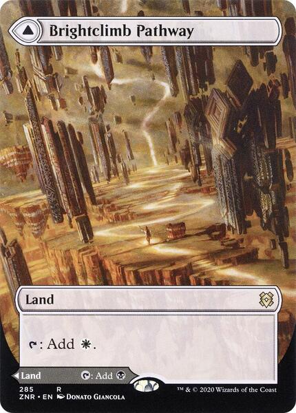 Brightclimb Pathway (Borderless) - Zendikar Rising - Magic