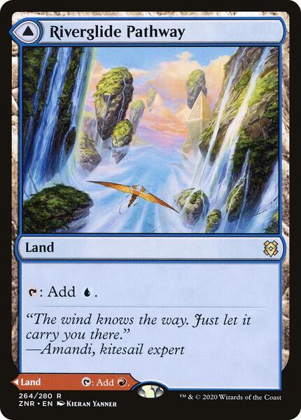 Riverglide Pathway - Zendikar Rising - Magic: The Gathering