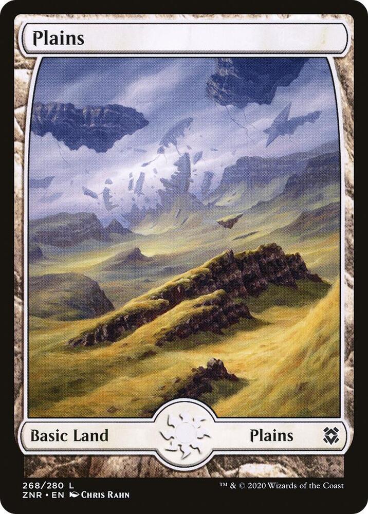 Plains (268) - Full Art - Zendikar Rising - Magic: The