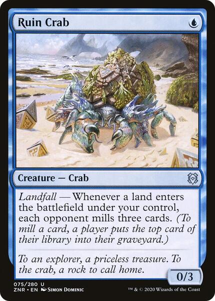 Ruin Crab - Zendikar Rising - Magic: The Gathering - TCGplayer.com