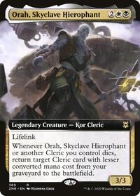 Orah, Skyclave Hierophant (Extended Art) (Foil)