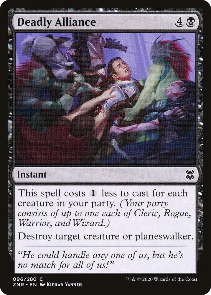 Deadly Alliance - Zendikar Rising - Magic: The Gathering