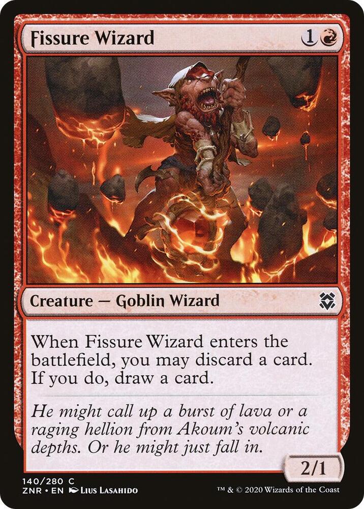 Fissure Wizard - Zendikar Rising - Magic: The Gathering