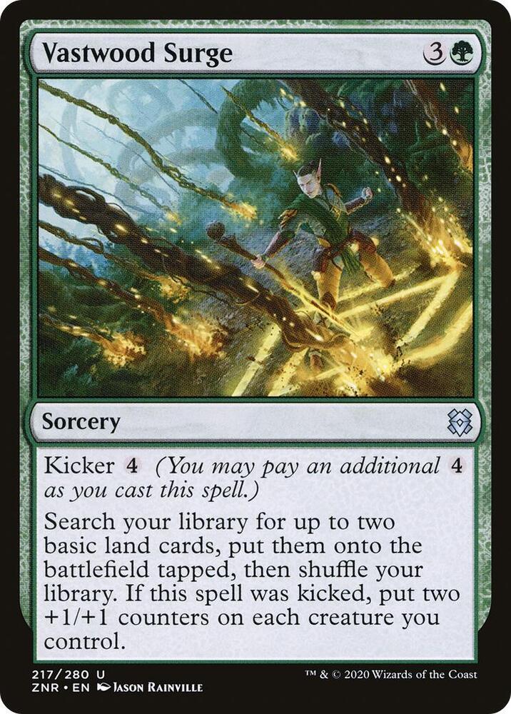 Vastwood Surge - Zendikar Rising - Magic: The Gathering