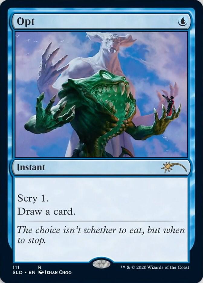 Opt (111) - Secret Lair Drop Series - Magic: The Gathering