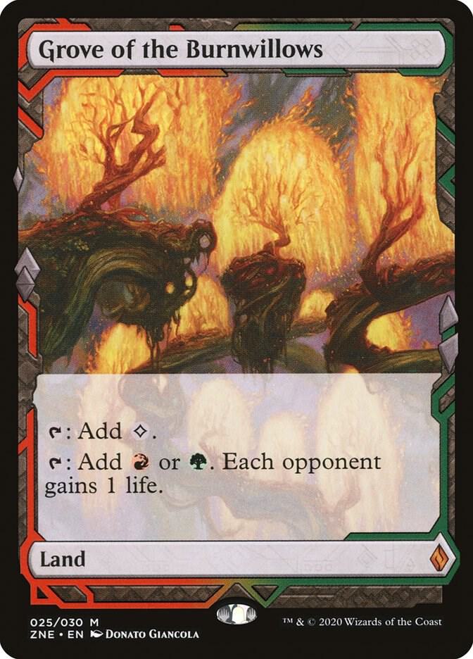 Grove of the Burnwillows - Zendikar Rising Expeditions - Magic