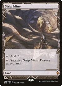 Strip Mine - Zendikar Rising Expeditions - Magic: The Gathering card