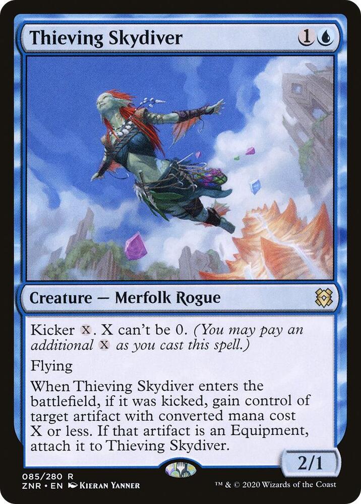 Thieving Skydiver - Zendikar Rising - Magic: The Gathering