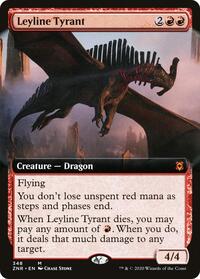 Leyline Tyrant (Extended Art) (Foil)