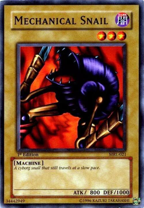 Mechanical Snail - Magic Ruler - YuGiOh - TCGplayer.com