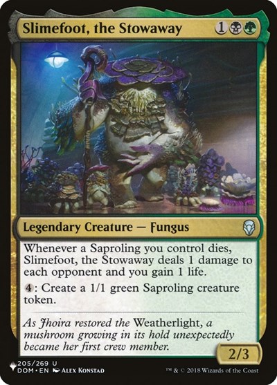 Slimefoot the Stowaway