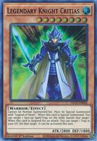 critias yugioh card YU-GI-OH! - Legendary Knight (DRL2-EN002) - Dragons of Legend 2 - 1st Edition You can target 1 face Yugioh: Legendary Dragon Knight Set