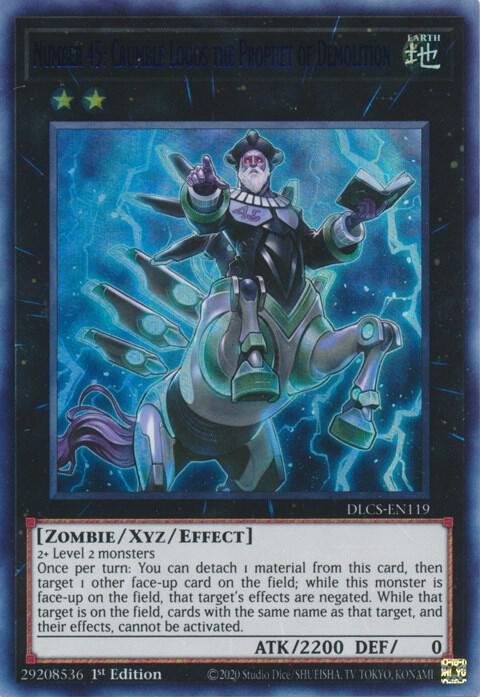 Number 45: Crumble Logos the Prophet of Demolition (Blue