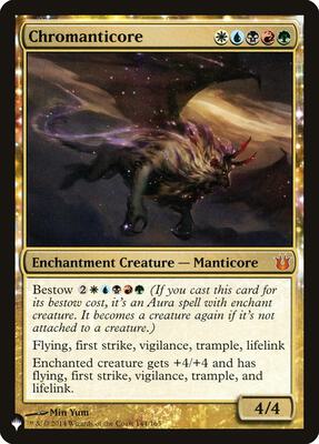 Chromanticore 144/165 – The List Reprints (Mythic)