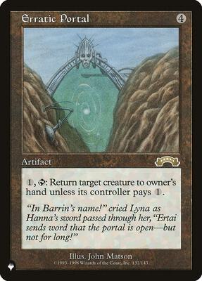 Erratic Portal 132/143 – The List Reprints (Rare)