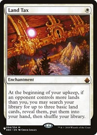 Land Tax - The List - Magic: The Gathering