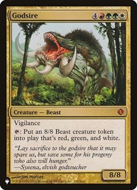 Godsire - The List Reprints - Magic: The Gathering card