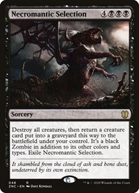 Necromantic Selection (Commander: Zendikar Rising)