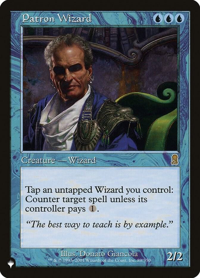 Patron Wizard #ODY-89 — The List