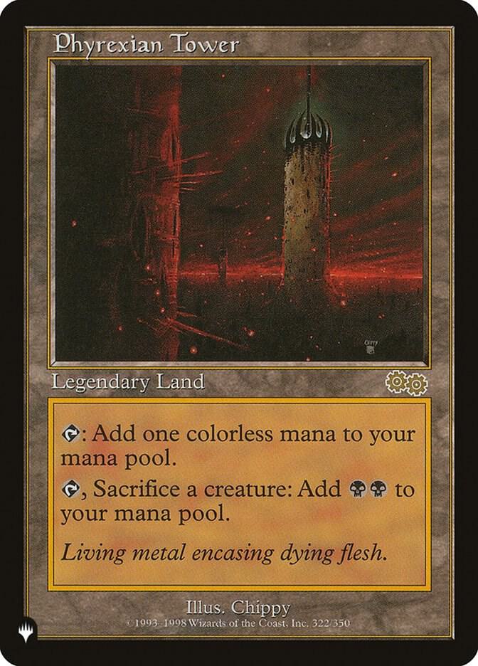 Phyrexian Tower - The List Reprints - Magic: The Gathering
