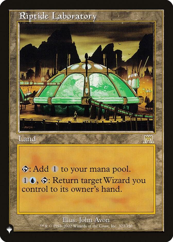 Riptide Laboratory #ONS-322 — The List