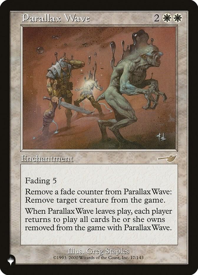 Parallax Wave - The List Reprints - Magic: The Gathering