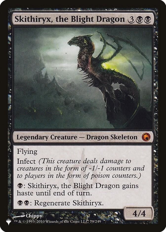 Skithiryx, the Blight Dragon - The List Reprints - Magic: The