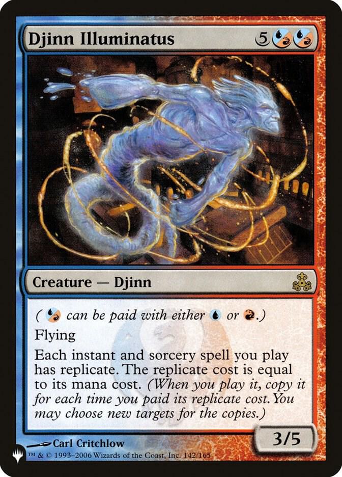 Djinn Illuminatus #GPT-142 — The List