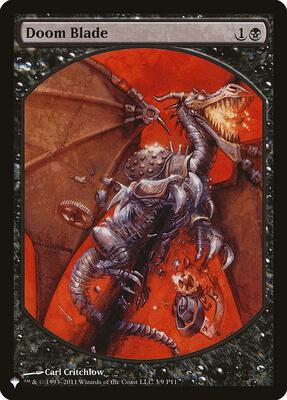Doom Blade 9-Mar – The List Reprints (Promo)