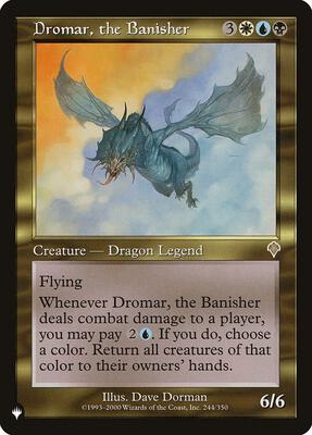Dromar, the Banisher 244/350 – The List Reprints (Rare)
