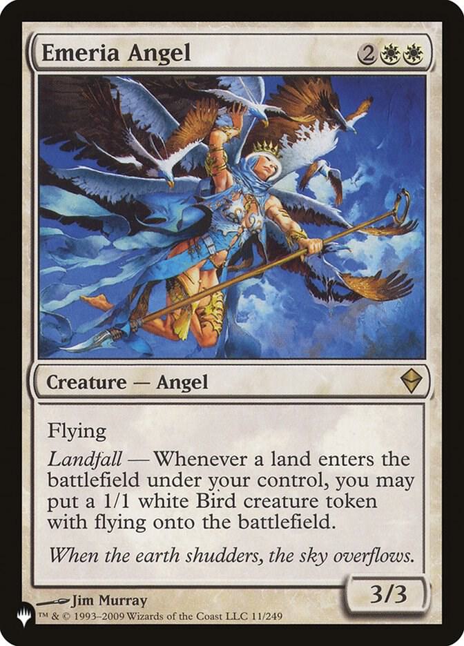 Emeria Angel #ZEN-11 — The List