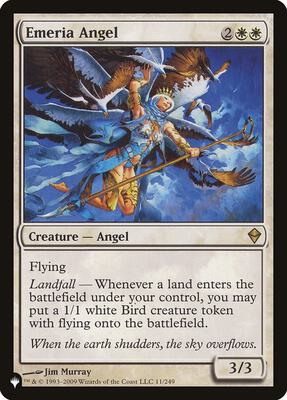 Emeria Angel 11/249 – The List Reprints (Rare)