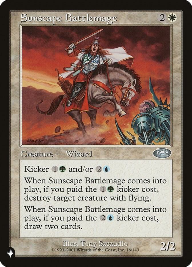 Sunscape Battlemage #PLS-16 — The List