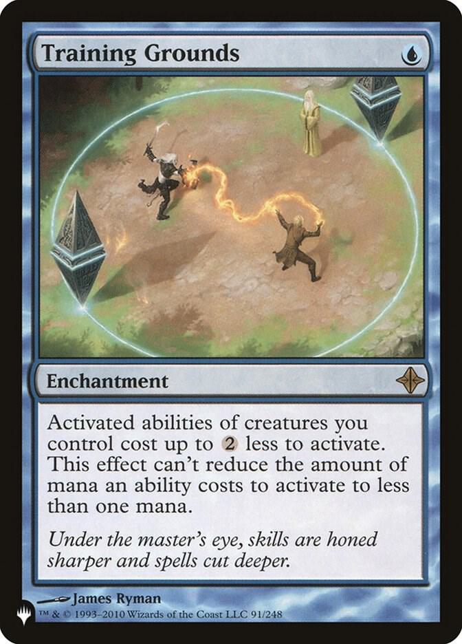 MTG 訓練場 英語4枚セット Training Grounds - The List Reprints - Magic: The Gathering