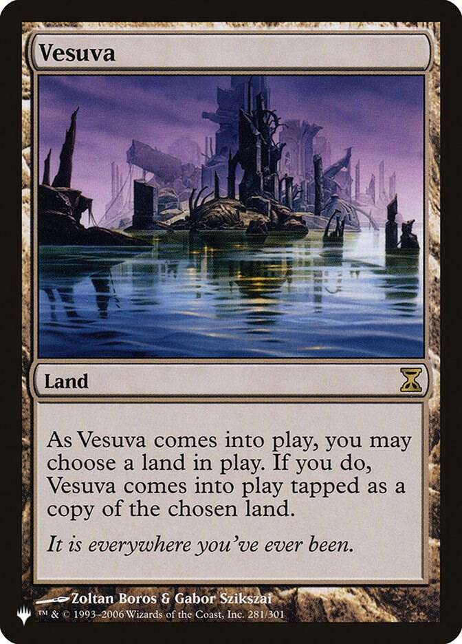 Vesuva 281/301 card