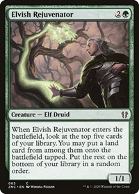 Elvish Rejuvenator (Commander: Zendikar Rising)