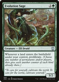 Evolution Sage (Commander: Zendikar Rising)