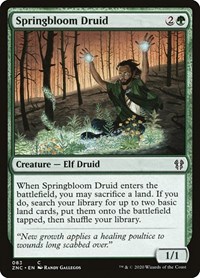 Springbloom Druid (Commander: Zendikar Rising)