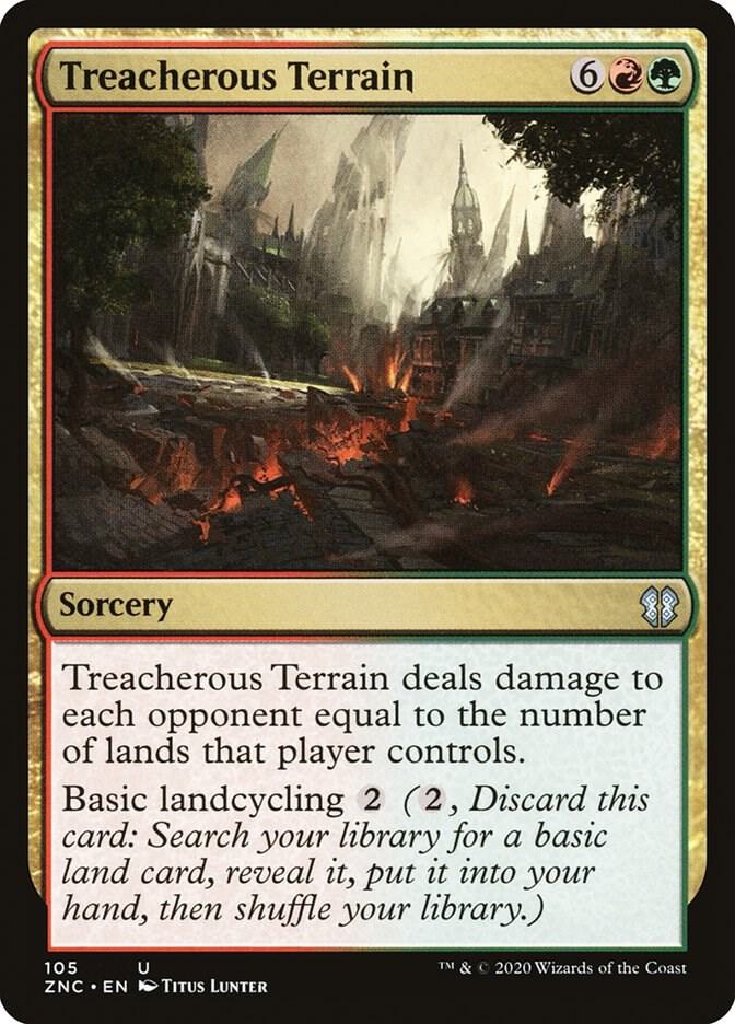 Treacherous Terrain - Commander: Zendikar Rising - Magic: The