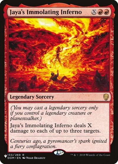 Jayas Immolating Inferno